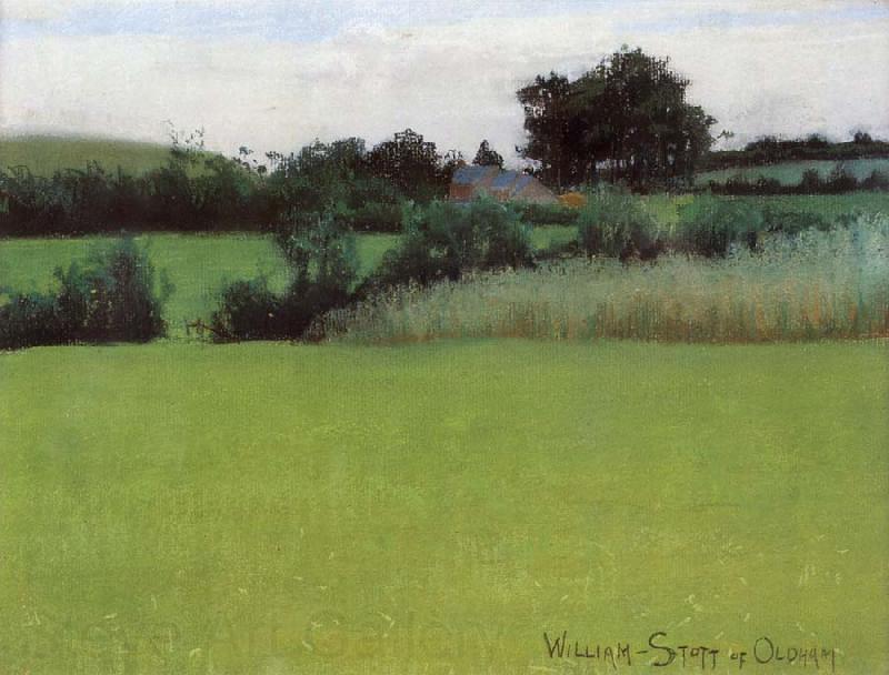 William Stott of Oldham Barrow Farm France oil painting art